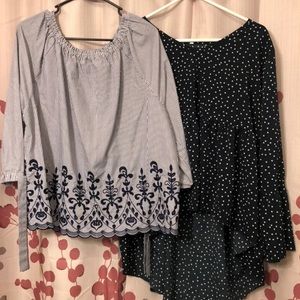 Two XL tops